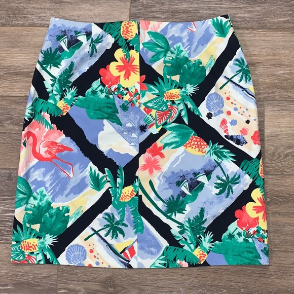 Island pineapple Floral short Skirt 🌺 - Picture 2 of 7